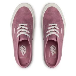 Vans-Women's Dusty Pink leather Sneakers-Size 5.5